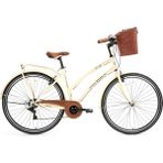 Bisan Serenity 19 - 48 cm 28 Jant Krem 7 Vites Şehir Bisikleti Blc - Çok Renkli