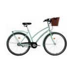 Bisan Serenity Nexux 28 Jant 3 Vites 46 cm V-Fren Şehir Bisikleti - Mint Yeşili-Kahverengi - Yeşil - Kahverengi
