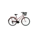 Bisan Serenity S - 28 Jant 19'' 48Cm Kadro Şehir Bisikleti - Pudra Pembe Siyah Pembe