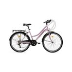 Bisan Smile 44 cm 26 Jant Pudra Pembe 7 Vites Şehir Bisikleti Blc - Çok Renkli