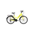 Bisan Smile 44 cm V 28 Jant 7 Vites Sarı Siyah Kadın Şehir Bisikleti