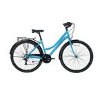 Bisan Smile Mavi Siyah 44 cm V 28 Jant 7 Vites Kadın Şehir Bisikleti