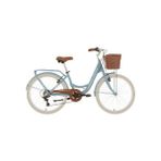 Bisan Sorrento-S Kadın Şehir Bisikleti 36CM V 24 Jant 7 Vites Bebe Mavi Silver - Çok Renkli
