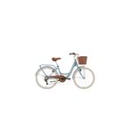 Bisan Sorrento-S Kadın Şehir Bisikleti 36Cm V 24 Jant 7 Vites Bebe Mavi Silver