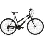 Bisan Thunder 42 cm V 24 Jant 18 Vites Mat Siyah Beyaz Kadın Dağ Bisikleti