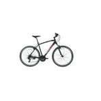 Bisan TRX 8100 46 cm V 28 Jant 21 Vites Mat Siyah Kırmızı Erkek Şehir Bisikleti