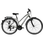 Bisan Trx 8200 City V Fren 21 Vites 28 Jant Şehir Bisikleti 45 cm Kadro Gri-Beyaz - Gri - Beyaz