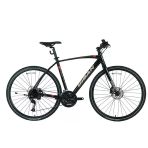 Bisan Trx 8600 27 Vites 52Cm Metalik Parlak Siyah Kırmızı Şehir Bisikleti