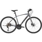 Bisan Trx 8600 Deore Erkek Şehir Bisikleti 54CM Hd 28 Jant 30 Vites Metalik Gri Mavi - Çok Renkli