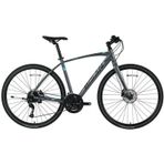 Bısan Trx 8600 Deore Erkek Sehır Bısıkletı 54Cm Hd 28 Jant 30 Vıtes Metalık Grı Mavı