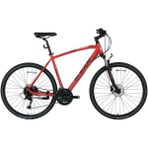 Bisan TRX8500 28 Jant Şehir Bisikleti Mat Kırmızı- Siyah 50 cm
