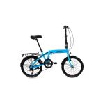 Bisan TWIN-S 32 cm V 20 Jant 6 Vites Açık Mavi Siyah Katlanır Bisiklet