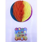 Bisepetim 55 cm Kağıt Süs Happy Birthday Dekor