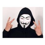 Bisepetim Beyaz Renk V For Vendetta Maskesi