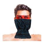 Bisepetim Çoklu Kafatası Siyah Bandana