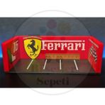 Bi'şeyler Sepeti 1:64 Ferrari Diorama Garaj Parking Diecast - Araç Dahil Değildir.