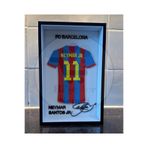 Bi'şeyler Sepeti Neymar JR - FC Barcelona - Forma İmzalı Çerçeve Hediyelik 14x22 cm