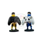 Bi'şeyler Sepeti Subzero Ve Scorpion Mortal Kombat Dualsense Ps5 Ps4 Xbox Gamepad Joystick Kol Tutucu 2'li Set