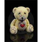 Bi'şeyler Sepeti Teddy Bear Kalp Atışı Figür Sevimli Oyuncak Ayı