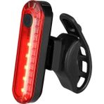 Bisiklet 4 Modlu Su Geçirmez USB Şarj LED Scooter Çanta Arka Işık Lambası Işık Aydınlatma Ikaz