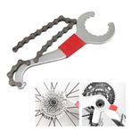 Bisiklet Aracı Kiti Kaset Çıkartma Anahtarı Krank Çekme Çekme Alt Braket Freewheel Freewheel Çıkarma Bağlantı Pensesi Zincir Breaker, Kaset Çıkma Krank Ezmek (7 ADET takım)