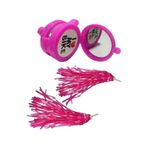 BİSİKLET AYNALI ZİL & PÜSKÜL SET Pembe