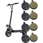 Bisiklet Dünyam Onvo Elektrikli Scooter 012 x Plus Uyumlu Fren Balatası (4 Çift) Yüksek Performanslı Parçalar