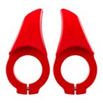 Bisiklet Gideri Başparmak Dinlenme, Bisiklet Tt Bar Triatlon Aero çubuk Kol Dayama Kolu Gevşeme Bisiklet Kolu, Yol Bisikleti Için Dinlenme, dağ Bisikleti (BLACK) (GREY) (kırmızı)
