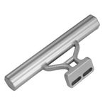 Bisiklet Gideri Extender Sturdy Alüminyum Alaşım Bisiklet Montajı Tutucu Uzatma Braketi Bisikletçi Için, Telefon montajı Için Uygun, Metre, ışık, Kronometre, GPS Altın (SILVER)