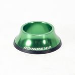 Bisiklet Kulaklık Üst Kapağı Kapağı 28,6 mm Çatal Borusu İçin 44 Mm Gizli Üst Kase, Yığın Yüksekliğini Azaltmak İçin Yol ve Dağ Bisikletleri İçin Alüminyum Alaşımlı Gövde Ara Parçası (Yeşil)