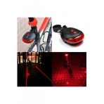 Bisiklet Lazer Şeritli Led Işık