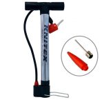 Bisiklet Motosiklet Pompa Lastik Hava Şişirme Pompası + Top Iğnesi + Bot Şişirme Aparatı Çift Başlık