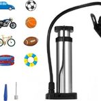 Bisiklet Pompa Lastik Hava Sisirme Pompasi Araba Motor Bisiklet Top Bot Sisirme Pompa Uc Hedıyelı
