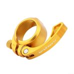 Bisiklet Sele Direği Kelepçesi 41 Mm 33,9 Mm Koltuk Tüpü için, Hafif Alüminyum Alaşımlı Hızlı Çıkarma Yaka Yol Bisikleti, Mtb, Bisiklet Parçaları için - Siyah, Kırmızı, Gümüş, Altın (altın)