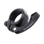 Bisiklet Sele Direği Kelepçesi 41 Mm 33,9 Mm Koltuk Tüpü için, Hafif Alüminyum Alaşımlı Hızlı Çıkarma Yaka Yol Bisikleti, Mtb, Bisiklet Parçaları için - Siyah, Kırmızı, Gümüş, Altın (siyah)