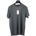 Bisiklet Yaka Kısa Kol Erkek T-Shirt - Nefti Yeşili - XL