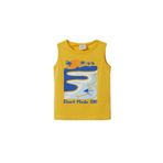 Bisiklet Yaka Palmiye Desenli Atlet Erkek Bebek E1304A525HS, 18-24 AY