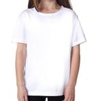 Bisiklet Yaka Yarım Kol Basic Tişört - Alc BEYAZ 13-14 YAŞ