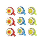 Bisiklet Zil Çiçekli Ekonomik Set 9 Lu Paket Kırmızı