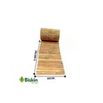 BİŞKİN 40CM X 5Metre Bambu Kamış Hasrı Çit, Bahçe ve Balkon Çiti , Reedfence