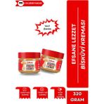 Bisküvi Kreması Smooth Kahvaltılık Krema Bisküvi Kreması 320 gr