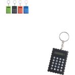Bisküvi Şekilli Mini 8 Haneli Hesap Makinesi Anahtarlık (1 Adet) (Ebat: 5,5 cm x 3,7 Cm) - Siyah