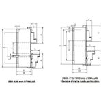 Bison 3 Ayaklı Döküm Gövdeli 125 mm Torna Aynası