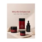Bisque 4'lü Menopoz Cilt Bakım Seti | Serum + Krem + Mist + Dudak Bakımı | HA-4 Kompleks | Retinol | 40+