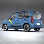 Bisra Fiat Doblo 2024-2028 Sol Dış Dikiz Ayna Camı Isıtmalı 155254248