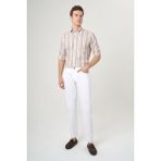 Bisse Beyaz Pamuk 5 Cepli Spor Erkek Pantolon PNS23Y23104_D01 - 40