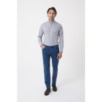 Bisse Erkek 5 Cepli Yıkamalı Jean Denim Pantolon Açık Lacivert PNJ25K25202_38 - 46