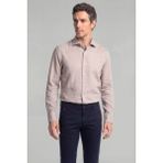 Bisse Erkek Regular Fit Pamuk Cepsiz Bej Gömlek GMKLS1BI224003_D07