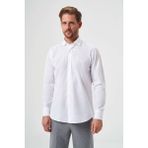 Bisse Erkek Regular Fit Spor Gömlek Beyaz GM23Y231098_D01 - XL