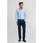 Bisse Lacivert Pamuk 5 Cepli Jean Erkek Pantolon PNJ24Y24107_D39 - 46